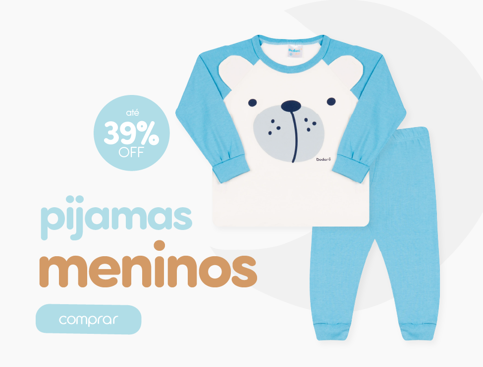 pijama menino